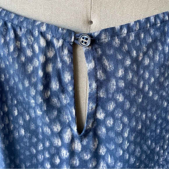 Soft Joie Blue Patterned Snakeskin Dress - Picture 6 of 8